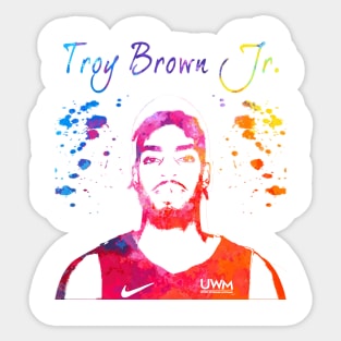 Troy Brown Jr. Sticker